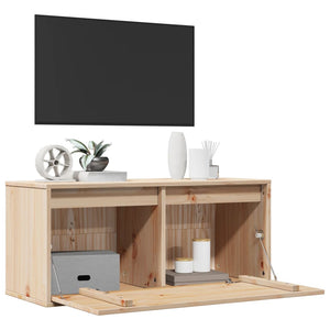Wandschrank Kiefer Massivholz 80x30x35 cm
