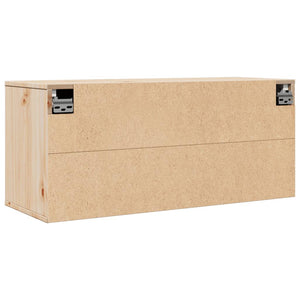 Wandschrank Kiefer Massivholz 80x30x35 cm