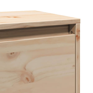 Wandschrank Kiefer Massivholz 80x30x35 cm