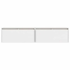 Weiße Hängeschränke 80cm, 2er Set