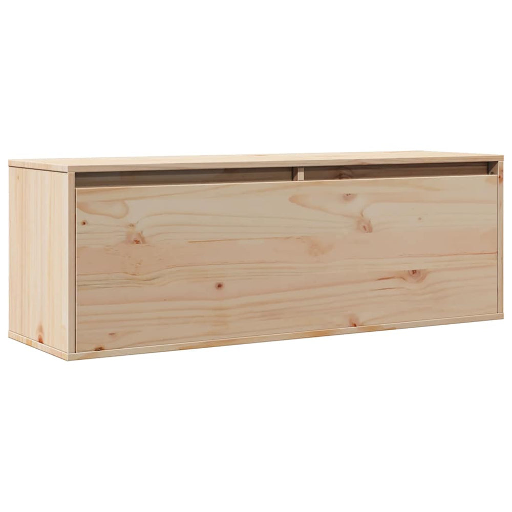 Wandschrank Kiefer Massivholz 100x30x35 cm