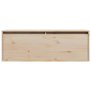 Wandschrank Kiefer Massivholz 100x30x35 cm
