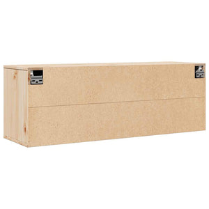 Wandschrank Kiefer Massivholz 100x30x35 cm