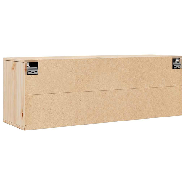 Wandschrank Kiefer Massivholz 100x30x35 cm