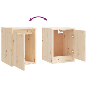 Wandschrank Kiefer Massivholz 30x30x40 cm
