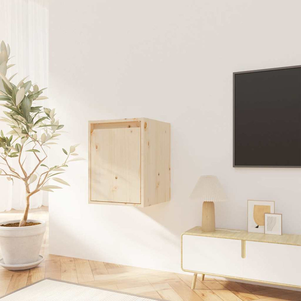 Wandschrank Kiefer Massivholz 30x30x40 cm