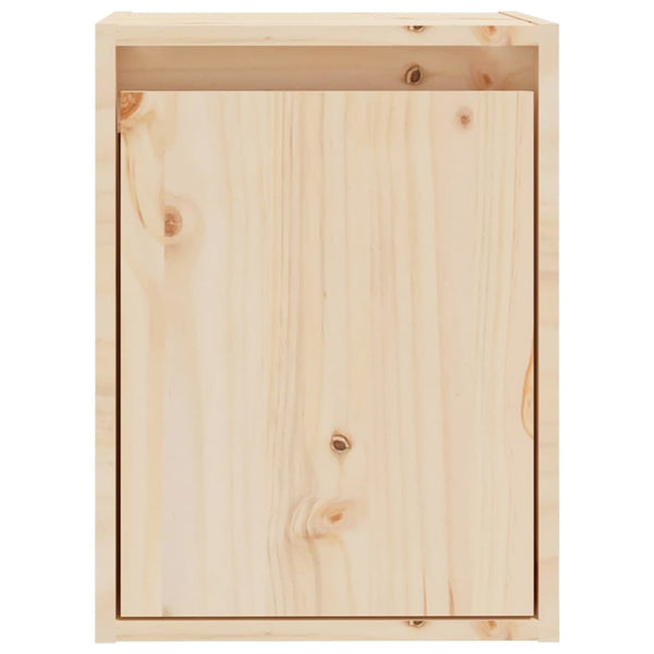 Wandschränke Kiefer Massivholz 30x30x40cm, 2er Set