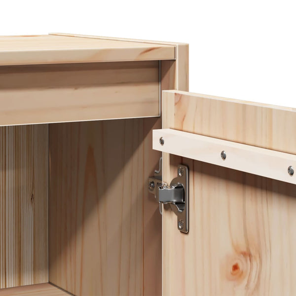 Wandschrank Kiefer Massivholz 30x30x60 cm