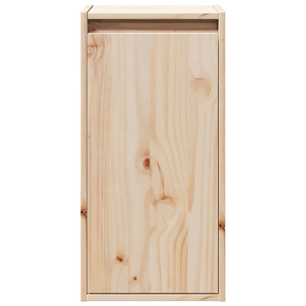 Massivholz Wandschränke Kiefer, 2er-Set
