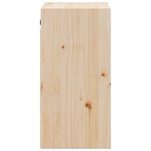 Massivholz Wandschränke Kiefer, 2er-Set