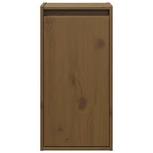 Wandschrank Honigbraun Kiefer Massivholz 30x60 cm