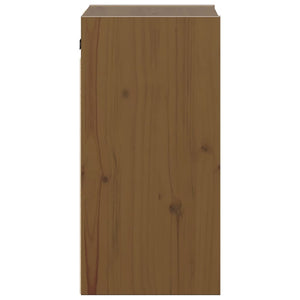 Wandschrank Honigbraun Kiefer Massivholz 30x60 cm