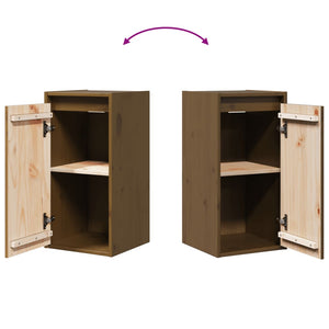 Wandschrank Honigbraun Kiefer Massivholz 30x60 cm
