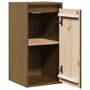 vidaXL Armoires murales 2 pcs Marron miel 30x30x60 cm Bois de pin massif