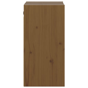 vidaXL Armoires murales 2 pcs Marron miel 30x30x60 cm Bois de pin massif