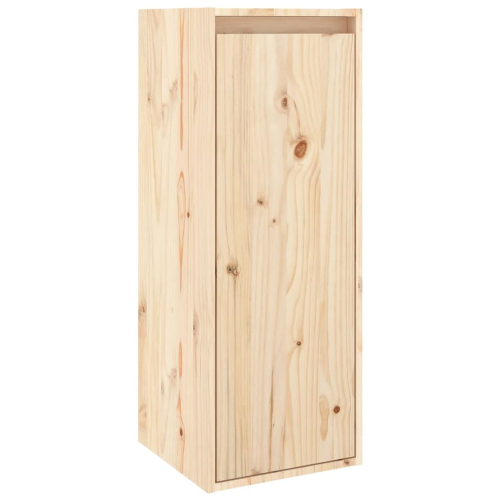 Wandschrank Kiefer Massivholz 30x30x80 cm