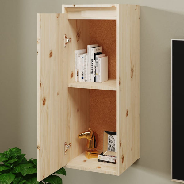 Wandschrank Kiefer Massivholz 30x30x80 cm