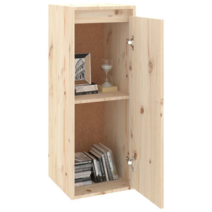 Wandschrank Kiefer Massivholz 30x30x80 cm