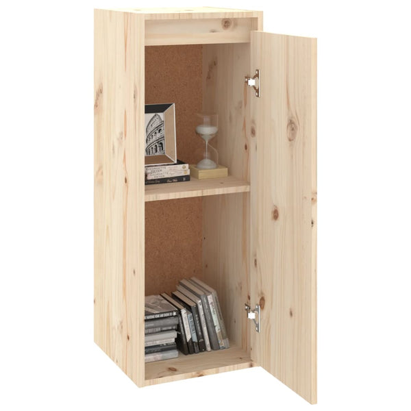 Wandschrank Kiefer Massivholz 30x30x80 cm