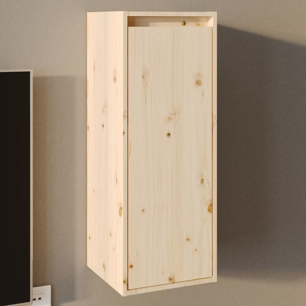 Wandschrank Kiefer Massivholz 30x30x80 cm