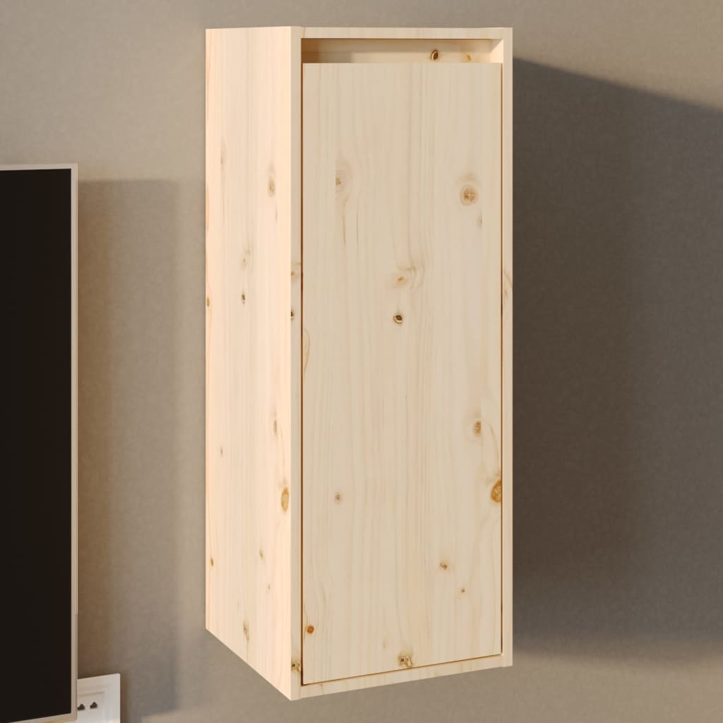 Wandschrank Kiefer Massivholz 30x30x80 cm