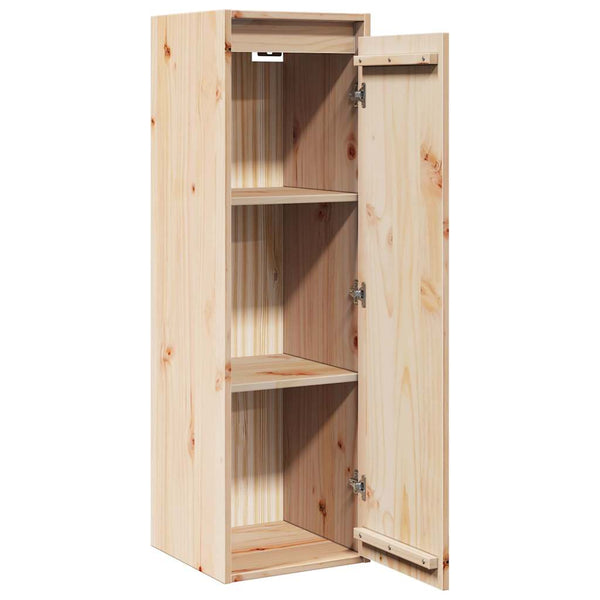 Massivholz Wandschrank Kiefer 30x30x100 cm