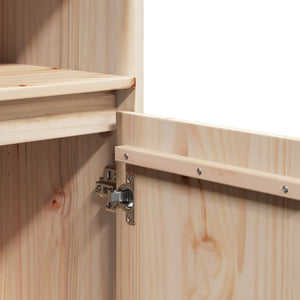 Highboard Kiefer Massivholz 110cm