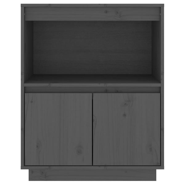 Graues Kiefer Sideboard 60x75 cm