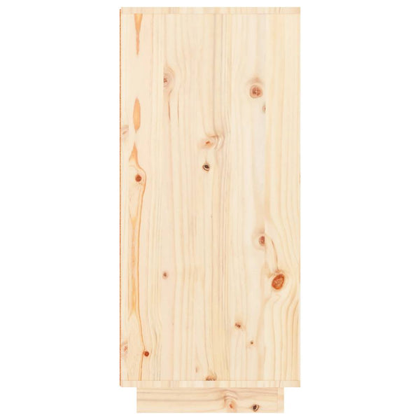 Massivholz Schuhschrank Kiefer 60x80 cm