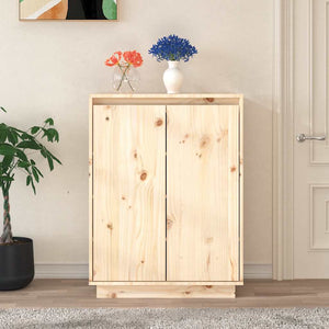 Massivholz Schuhschrank Kiefer 60x80 cm