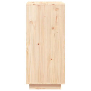 Massivholz Schuhschrank Kiefer 35x35x80cm