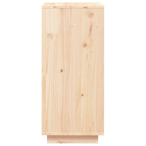 Massivholz Schuhschrank Kiefer 35x35x80cm