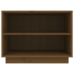 Honigbrauner Schuhschrank Kiefer Massivholz 60cm