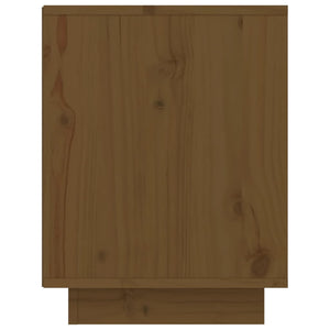 Honigbrauner Schuhschrank Kiefer Massivholz 60cm