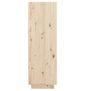 Massivholz Schuhregal Kiefer, 105 cm