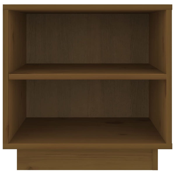 Nachttisch Honigbraun Kiefer Massivholz 40 cm