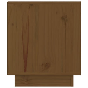 Nachttisch Honigbraun Kiefer Massivholz 40 cm