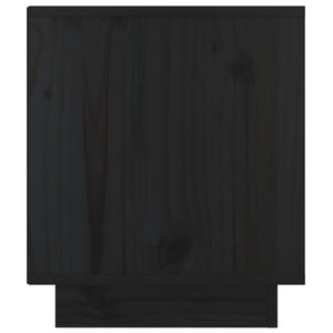 Nachttische 2er Set Kiefer Schwarz 40x34x40cm