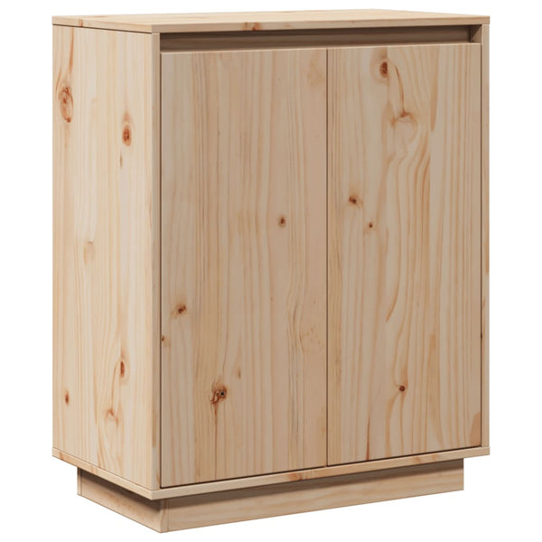 Massivholz Sideboard Kiefer 60 cm