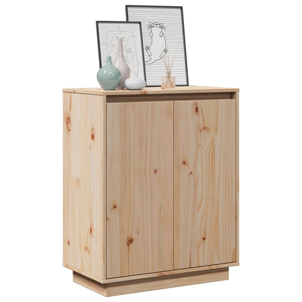 Massivholz Sideboard Kiefer 60 cm