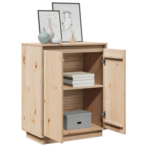 Massivholz Sideboard Kiefer 60 cm