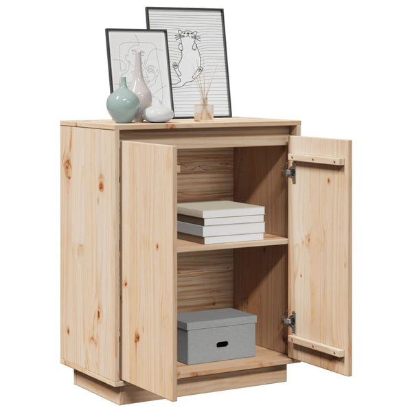 Massivholz Sideboard Kiefer 60 cm