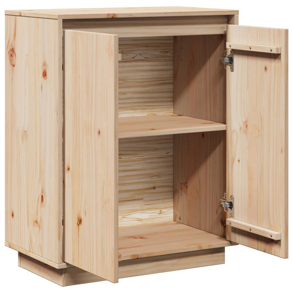 Massivholz Sideboard Kiefer 60 cm