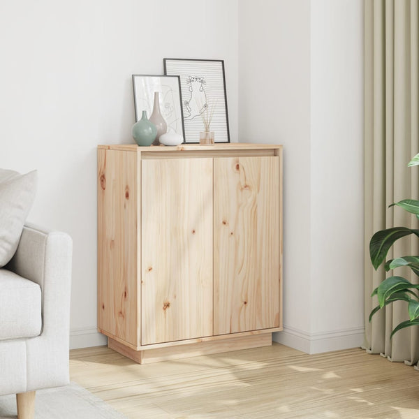 Massivholz Sideboard Kiefer 60 cm