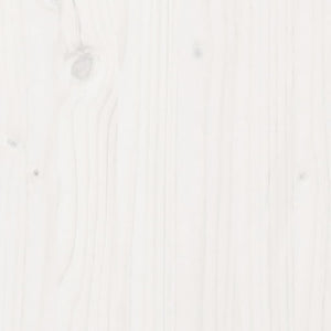 Weißes Kiefer Sideboard, 60 cm