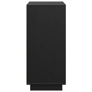 Schwarzes Kiefer Sideboard 60 cm