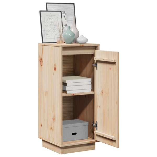 Sideboards Kiefer Massivholz 31,5x34x75cm, 2er Set