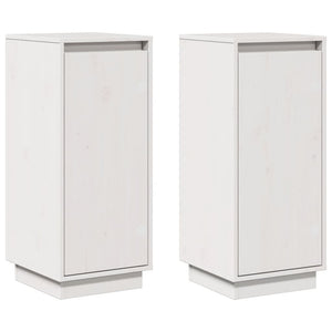Weiße Kiefer Sideboards, 2er Set