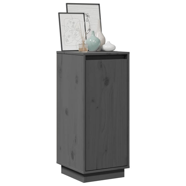 Graue Kiefer Sideboards, 2er-Set