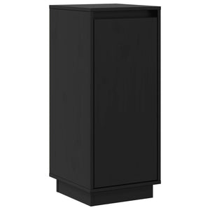 Schwarze Kiefer Sideboards, 2er-Set
